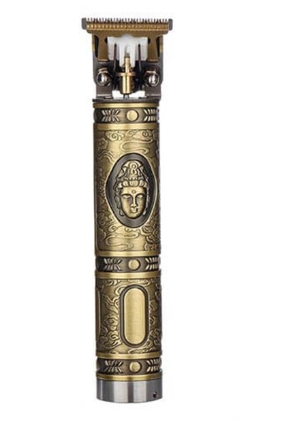 BASHAR Aparat de tuns buddha vintage reincarcabil cu cablu usb si accesorii