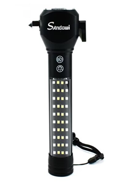 Mihai Lanterna LED multifunctionala 7 in 1 din aluminiu Q LED555