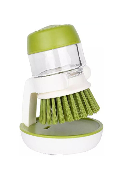 MANDU Perie de vase cu dozator detergent si suport depozitare utilizare unive...