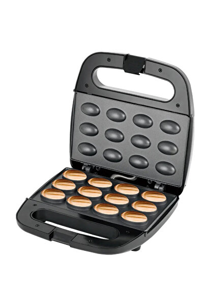 LILY Aparat pentru Copt Forme Coji de Nuci R536G cu 12 forme 750W Placi Neade...