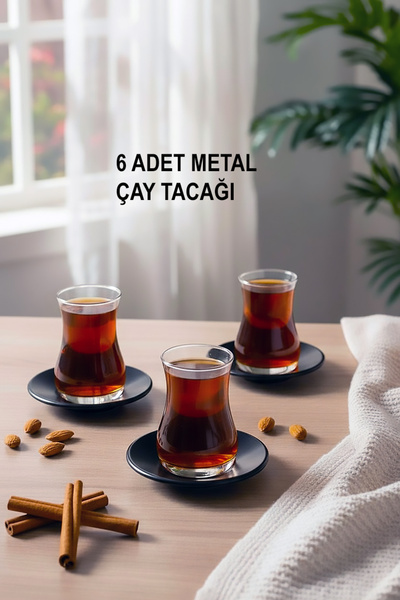 EVSTYLE Vintage Tea Plate - Set of 6