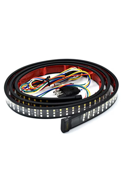 Mihai Banda LED autoadeziva rosu galben alb Iluminare 1.5M 12V pentru masina