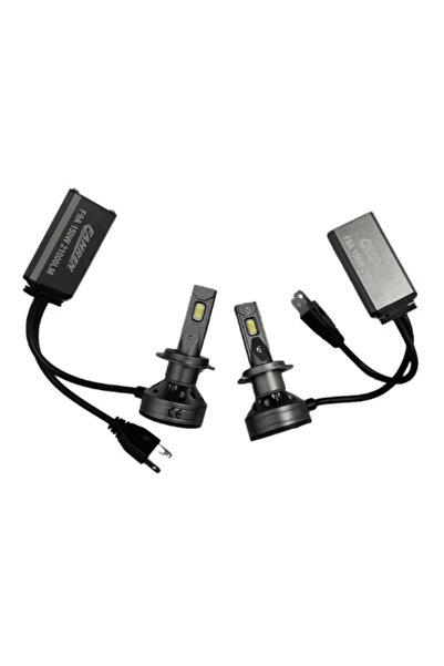 Ruan Set 2 becuri auto F9A LED H7 Canbus 150W 6000K 11000Lm 12V fara eroare