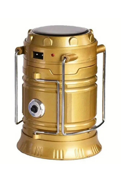 HASSAN Lampa Felinar Solara Camping 900 Lumeni cu agatatoare MH 5800T 6 + 1 LED