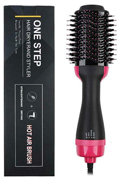MANDU One Step 3in1 electric brush for volume with hot air dryer/brush/curler...