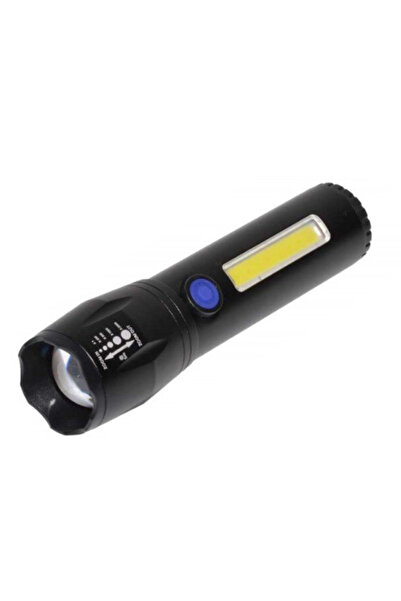 OEM Lanterna TD-C81 cu LED CREE 3 W, LED lateral COB 3 W, acumulator integrat...