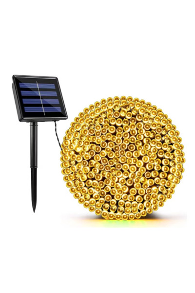 LILY Instalație solară decorativă de 30 de metri lungime cu 300 de LED-uri AL...