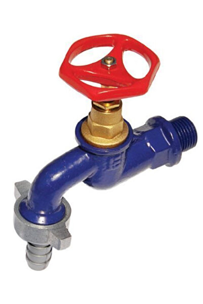 OEM Double-service cast iron faucet 3/4 inch Blue