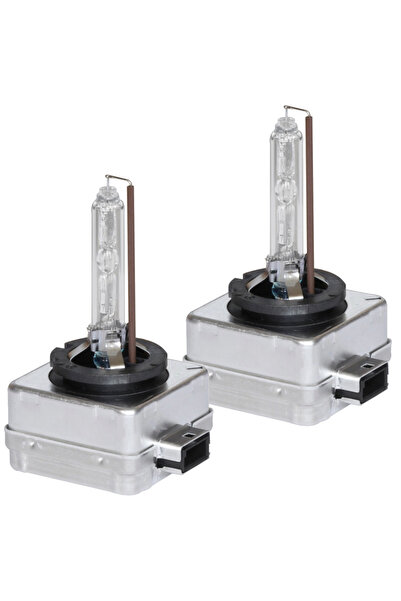 Ruan Set 2 becuri Xenon D1S White auto pentru far suport metalic 35W 6000K