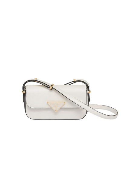 Prada Sport حقيبة كتف جلدية