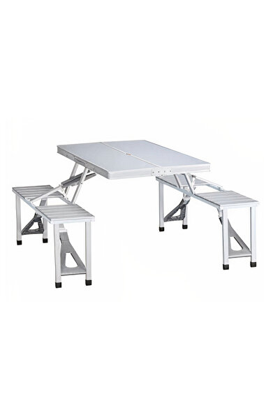 OEM Set Masa pliabila Picnic tip Geamantan cu 4 Scaune din Aluminiu