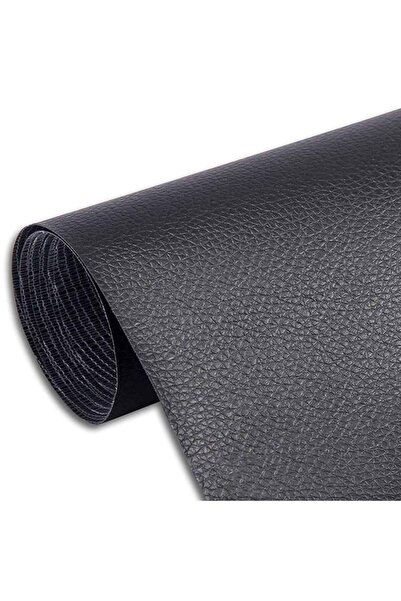 LILY Sul autoadeziv LY din piele ecologica (imitatie piele) 0.45 x 3.0m NEGRU...