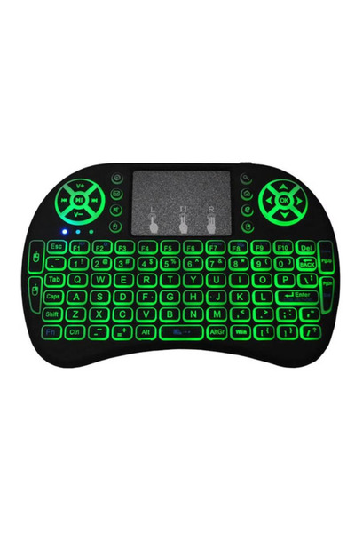 OEM Mini Wireless Q K07 Keyboard with Touchpad 2.4 GHz RGB Lighting 7 Colors