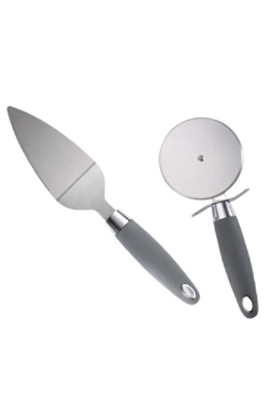 OEM 2-piece stainless steel pizza tool set