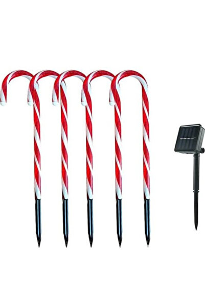 LILY Set 5 Acadele de exterior incarcare solara 40 cm decoratiune luminoasa