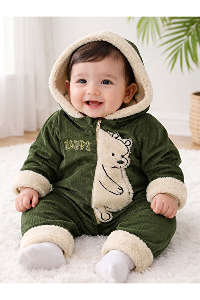 Nehad Bebe بذلة بيبي بوي ويلسوفت مع إكسسوارات تيدي بير