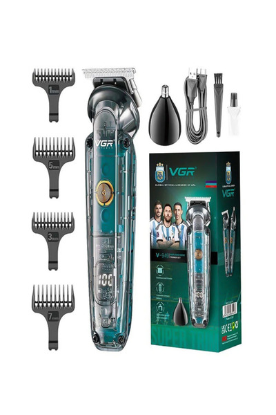 OEM Trimmer profesional de tuns VGR pentru par si nas V949