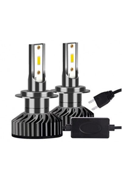 XL Set of 2 LED bulbs H7 F2 COB Canbus 100W cold white light 12,000 lumens