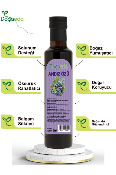 DOĞAEDA Andız Özü - 350gr Katkısız %100 Doğal Rahatlatıcı