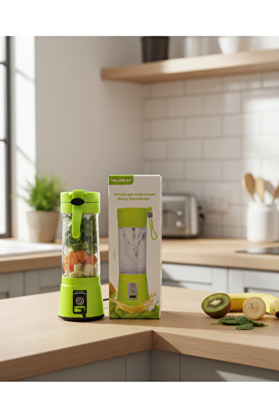 Feer Teknoloji Şarjlı Taşınabilir Blender – Kompakt ve Pratik Smoothie & İçec...