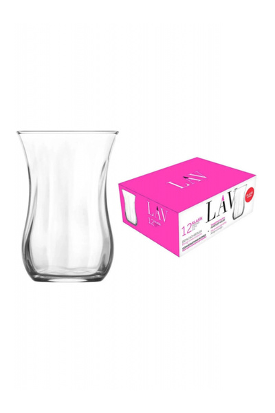 ÇAYLAR AVM Lav Klasik Optikli Çay bardak 12li