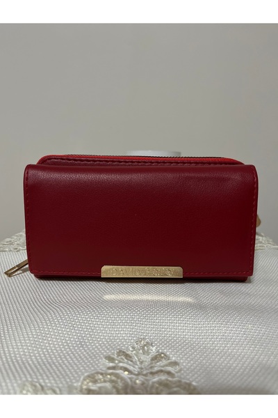 Baykuş Boutique Women's Wallet Gold Closure Detailed Magnet Trend Wallet