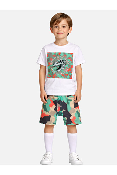 Casabony Set de pantaloni scurți Tyranno Camouflage pentru băieți