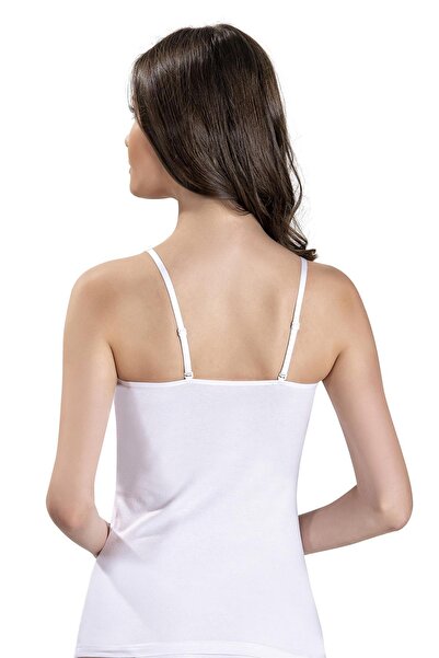 Jiber Women's Stretch Fabric Adjustable String Strap Tank Top 546 - 9 Pieces