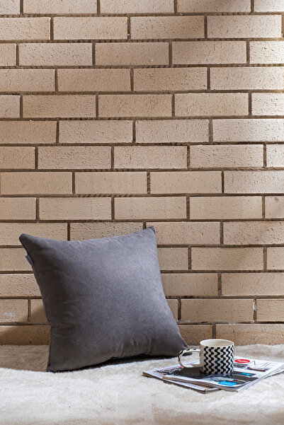 homytextiles Soft Earth Modern, проста декоративна подушка, гладка наволочка,...