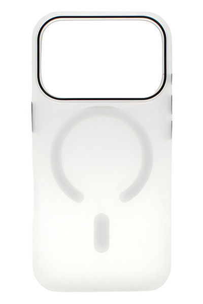 VERTEK Carcasă din silicon transparentă MagSafe Frost compatibilă pentru iPho...