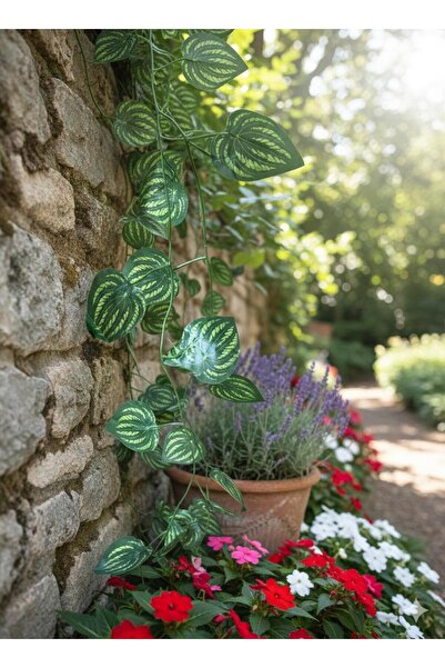 Azeri Yapay Çiçekçilik 1 adet Yapay Sarmaşık 2.30mt Yapay Çiçek Dekor, Masa S...