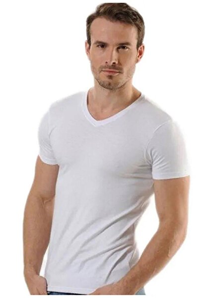 Anıt Men's V-Neck Modal Undershirt Athlete 1204 - 3 Pieces