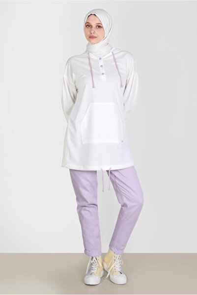 Alvina سترة رياضية بغطاء للرأس - 42651