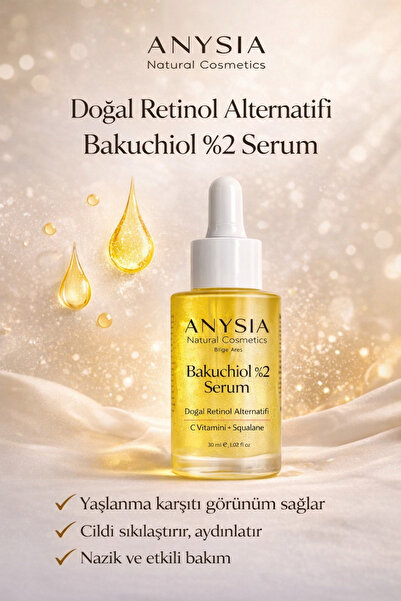 ANYSİA NATURAL %2 BAKUCHIOL SERUM