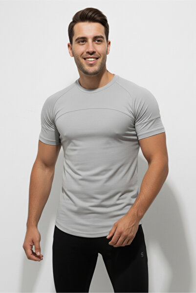 Scorp Ανδρικό μπλουζάκι Grey Aero Sport Outdoor