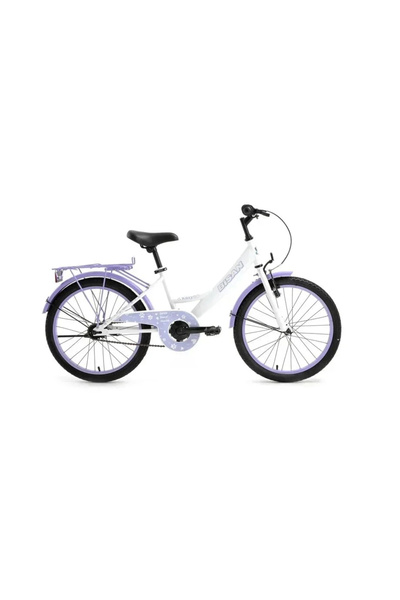 Bisan BİSAN KITTY KIZ ÇOCUK BİSİKLETİ 30CM V 20 JANT BEYAZ LİLA