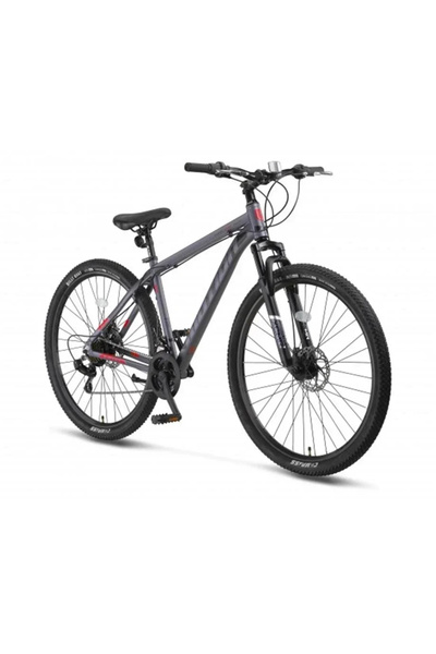 Ümit 2678 MOTION M-2D ERKEK DAĞ BİSİKLETİ 356H 26 JANT 21 VİTES SİYAH KIRMIZI