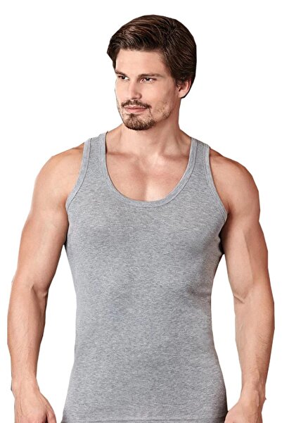 Berrak Men's Colored Strappy Combed Cotton Undershirt 3-Pack - 1022