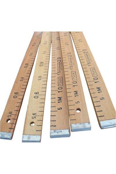 Genel Markalar Kaliteli (tsek) Onaylı Tahta Manifatura Cetveli (ön / Arka Yüz...