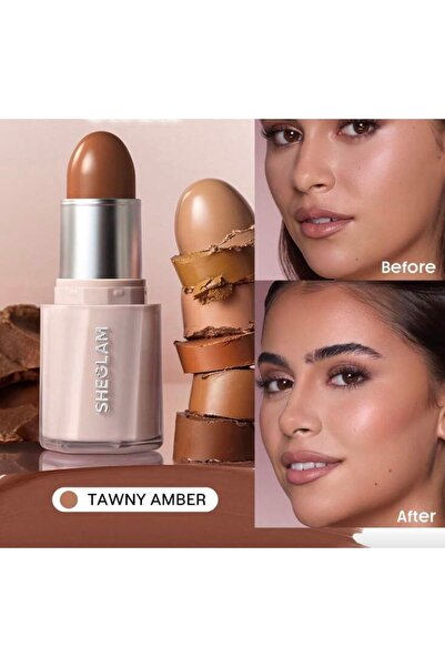 SHEGLAM Buttery Buff Kontür ve Bronzer Stick - Kremsi Kolay Dağılan Doğal Yüz...