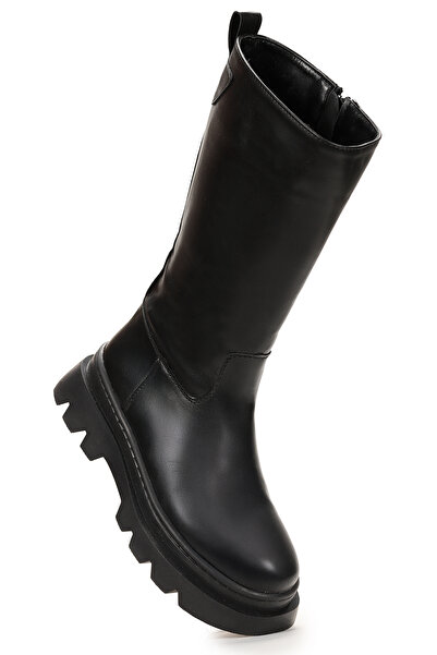 Kiko Kids Metvay Uzun Fermuarlı Kız Çocuk Çizme Bot