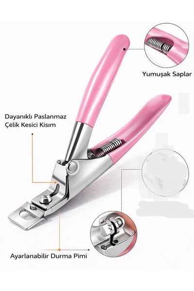 SİNKA Takma Tırnak Protez Tırnak Tips Makası Kesme Aleti