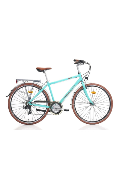 Bianchi RUBINO ERKEK ŞEHİR BİSİKLETİ 470H V 28 JANT 21 VİTES CELESTE GLOSSY