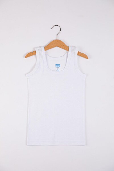 Berrak Boy's Rib Tank Top 1504 - 6 Pieces