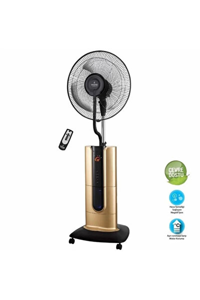 Airking COOL PRO 18 INCH 45,72CM İYONİZERLİ AYAKLI VANTİLATÖR GOLD