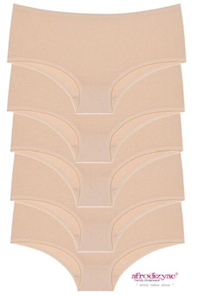 Afrodizyac 5'li Yüksek Bel Ten Bambu Bato Set(EXTRA YUMUŞAK VE EXTRA ESNEK)