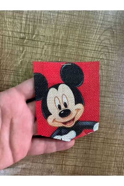 Gönülden Tasarım Accesoriu pentru cusut cu buzunar din paie lucioasă de 10x8 cm