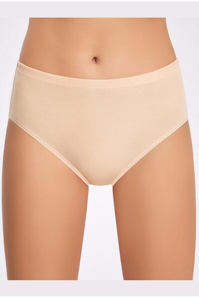 İLKE İÇ GİYİM Chiloți Bato pentru femei Ilke - 100% bumbac, nervuri, 12 bucăți