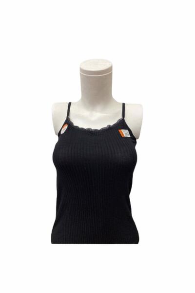 İLKE İÇ GİYİM İlke Жіноча майка з лікрам і віскозним шнурком 221 - 6 штук