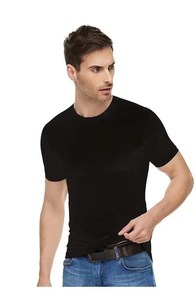 Tutku Elit Мъжка тениска с къс ръкав и нулева яка от ликра 1301 - 6 части